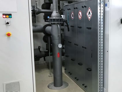 Nahwärmeverbund Zimmer Biotech AG, Winterthur