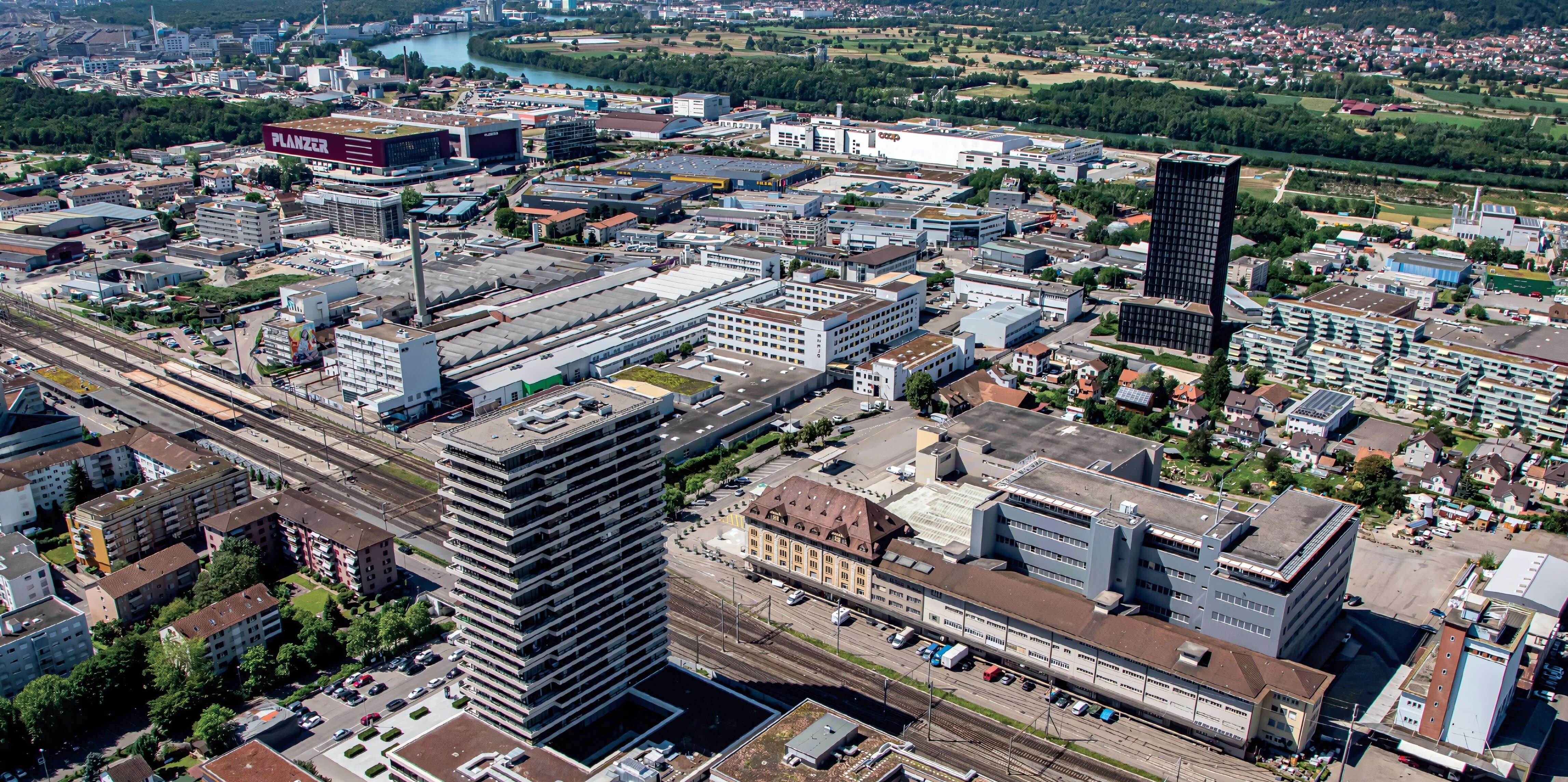 Areal-Vogelperspektive