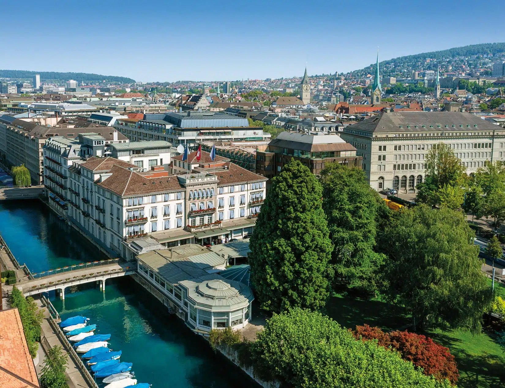 Baur au Lac Zürich Aussenansicht
